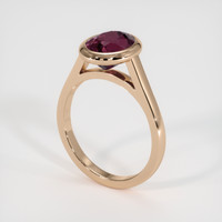 2.83 Ct. Gemstone Ring, 14K Rose Gold 2