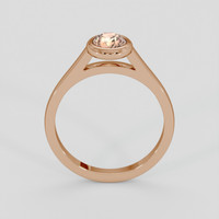 1.33 Ct. Padparadscha Sapphire Ring, 14K Rose Gold 3