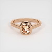 1.29 Ct. Sapphire Ring, 14K Rose Gold 1
