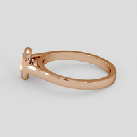 1.63 Ct. Padparadscha Sapphire Ring, 18K Rose Gold 4