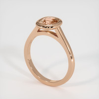 1.29 Ct. Sapphire Ring, 18K Rose Gold 2