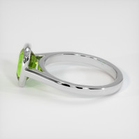 1.70 Ct. Chrome Diopside Ring, 10K White Gold 4