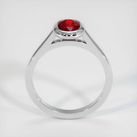 1.04 Ct. Ruby Ring, 10K White Gold 3
