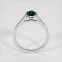 1.39 Ct. Green Sapphire Ring, 10K White Gold 3