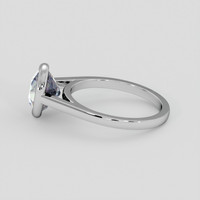 2.55 Ct. Rainbow Moonstone Ring, 14K White Gold 4