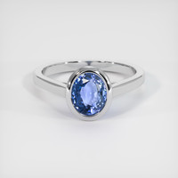 1.82 Ct. Gemstone Ring, 14K White Gold 1