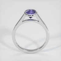 1.59 Ct. Bluish Purple Sapphire Ring, 14K White Gold 3