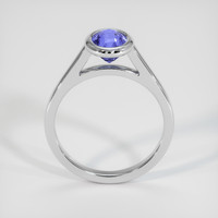 1.38 Ct. Purplish Blue Sapphire Ring, 14K White Gold 3