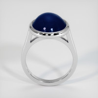 11.64 Ct. Blue Sapphire Ring, 18K White Gold 3