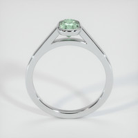 0.89 Ct. Sapphire Ring, 18K White Gold 3