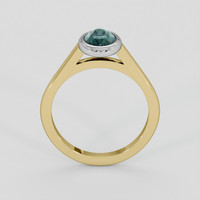 1.88 Ct. Bluish Green Sapphire Ring, 14K White & Yellow 3