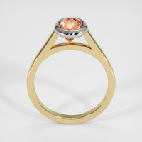 1.85 Ct. Padparadscha Sapphire Ring, 18K White & Yellow 3