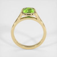 1.70 Ct. Chrome Diopside Ring, 10K Yellow Gold 3