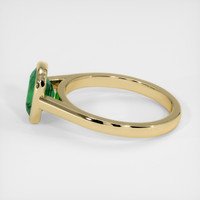 1.53 Ct. Tsavorite Garnet Ring, 10K Yellow Gold 4