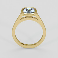 1.80 Ct. Blue Sapphire Ring, 10K Yellow Gold 3