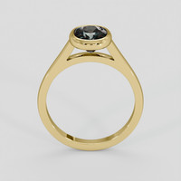 1.74 Ct. Multi Color Sapphire Ring, 10K Yellow Gold 3