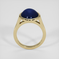 11.64 Ct. Blue Sapphire Ring, 14K Yellow Gold 3