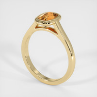 1.11 Ct. Gemstone Ring, 14K Yellow Gold 2