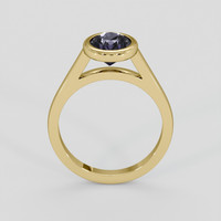 2.22 Ct. Violet Spinel Ring, 14K Yellow Gold 3