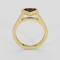 1.32 Ct. Pinkish Purple Spinel Ring, 14K Yellow Gold 3