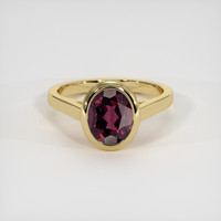 2.83 Ct. Gemstone Ring, 14K Yellow Gold 1