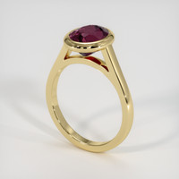 2.83 Ct. Gemstone Ring, 14K Yellow Gold 2