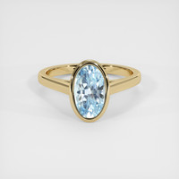 1.79 Ct. Gemstone Ring, 14K Yellow Gold 1