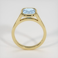 2.99 Ct. Sapphire Ring, 14K Yellow Gold 3