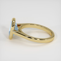 2.99 Ct. Sapphire Ring, 14K Yellow Gold 4