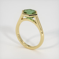3.56 Ct. Sapphire Ring, 14K Yellow Gold 2