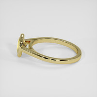 1.38 Ct. Yellow Sapphire Ring, 14K Yellow Gold 4
