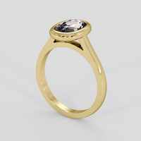 2.22 Ct. Bi Color Sapphire Ring, 14K Yellow Gold 2