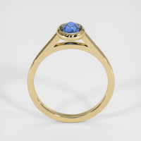 0.85 Ct. Sapphire Ring, 14K Yellow Gold 3