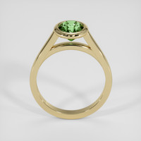 1.49 Ct. Green Sapphire Ring, 14K Yellow Gold 3