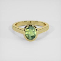 1.61 Ct. Bi Color Sapphire Ring, 14K Yellow Gold 1