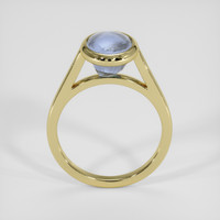 3.95 Ct. Grey Sapphire Ring, 14K Yellow Gold 3