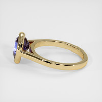 2.57 Ct. Sapphire Ring, 14K Yellow Gold 4