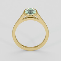 1.90 Ct. Green Sapphire Ring, 14K Yellow Gold 3