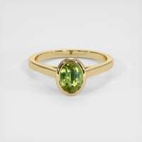 2.02 Ct. Sapphire Ring, 14K Yellow Gold 1