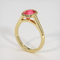 1.85 Ct. Padparadscha Sapphire Ring, 14K Yellow Gold 2