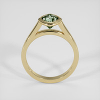 1.22 Ct. Green Sapphire Ring, 14K Yellow Gold 3