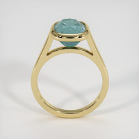 4.60 Ct. Sapphire Ring, 14K Yellow Gold 3