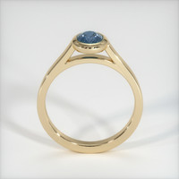 0.71 Ct. Sapphire Ring, 18K Yellow Gold 3
