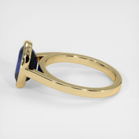3.13 Ct. Sapphire Ring, 18K Yellow Gold 4