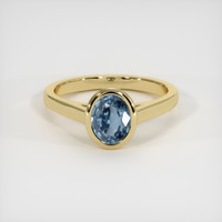 1.20 Ct. Gemstone Ring, 18K Yellow Gold 1