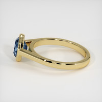 1.20 Ct. Gemstone Ring, 18K Yellow Gold 4