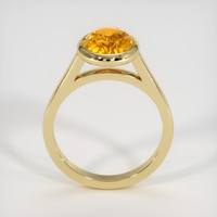 3.58 Ct. Sapphire Ring, 18K Yellow Gold 3