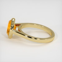3.58 Ct. Sapphire Ring, 18K Yellow Gold 4