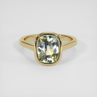 2.29 Ct. Bi Color Sapphire Ring, 18K Yellow Gold 1