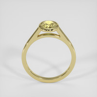 1.38 Ct. Yellow Sapphire Ring, 18K Yellow Gold 3